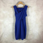 Cupcakes and Cashmere Blue Cross Panel Sheath Dress NWT Medium Photo 7
