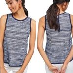 Anthropologie Vanessa Virginia Indira eyelash fringe top L Photo 0