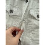 Jones New York White Linen Jacket Women's Small Button Front Lightweight Casual Photo 7