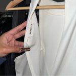 Marcella NYC Small White Knit Halter High Neck Sleeveless Maxi Slit Dress Photo 6