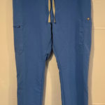 FIGS  Cargo Pants in Medium Light Blue Photo 0