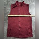 Ocean Coast Brickyard Red Full Zip Athletic Vest Fall Layering Size XL NWT Photo 2