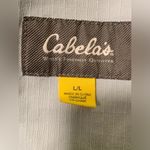 Cabela's  Hooded Zip Up Jacket Womens Size Large Light Blue Lightweight Photo 8