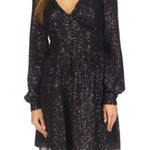 Michael Kors   Mirror Dot Matte-Jersey Crossover Mini Dress Party Size Medium Photo 0