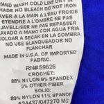 Becca  ROYAL BLUE BIKINI BOTTOM SIZE SMALL Photo 1