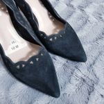 Dune London Suede Laser Cut Pointed Toe Heels Photo 1