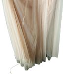 AMSALE Blush Pink Sweetheart Neckline Hourglass Chiffon Strap Maxi Dress Size 6 Photo 5