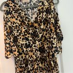 Chic Leopard Print Maxi Dress Brown Size undefined Photo 2