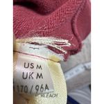 Pilcro  by Anthropologie Washed Burgundy Crewneck Drape Neck Sweatshirt Women M Photo 7