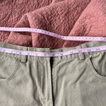 Christopher & Banks Hi-Rise Green Denim Jorts Photo 4