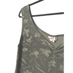 Vintage True Y2K Giovana USA Women's M Tank Dress Floral Sleeveless Sage Green Photo 10