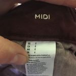 American Eagle midi stretch maroon shorts Photo 2