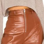 Women's Crop Sweater Turtleneck Long Sleeve Lightweight Soft Casual Brown Photo 0