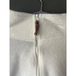 Urban Outfitters  White Fleece Half-Zip Cropped Jacket Photo 3