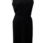 Banana Republic  100% SILK One Shoulder Maxi Dress Sz 8 Gown Vintage Y2K Witchy Photo 0