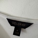 Goldray Stitch Fix White Short Sleeve Cutout Cute Top Size M Photo 4