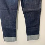 Citizens of Humanity Dani Cropped Straight Leg Cuffed Blue Jeans Size 25 Photo 8