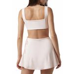 PacSun PAC 1980 PAC WHISPER Active Leila Wrap Mini Skort Pink NWT Small Photo 5