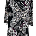 White House | Black Market White House Black Market Paisley Baroque Print Dress - Size M Romantic stretchy Photo 0