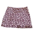 Women's Tranquility Athleisure Tennis Golf Pull On Skorts Maroon Pink Size Med Photo 0