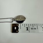 Givenchy  G Logo Pendant Silver Tone Necklace‎ Photo 3