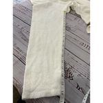 Carolyn Taylor  Pointelle Knit Sweater Womens L White Boat Neck Long Sleeve Photo 8
