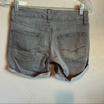 Gap 1969 Gray Sexy Boyfriend Hepburn Denim Shorts Photo 5