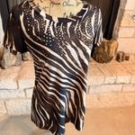 Susan Lawrence  Black and White Zebra Print Top Photo 2