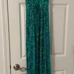 The W Collection Green Prom Dress Photo 4