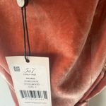 Cinq A Sept pink spaghetti strap mini cocktail semiformal drsss velvet texture Size 0 Photo 9