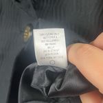 Milly Of New York Cropped Jacket / Blazer Ruffled Neck line / Silk Lining Sz 2 Black Photo 2