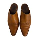 Pikolinos Slip On Slide Sandals Clogs Women's Size 37 Leather Cognac Farmcore Photo 4