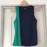 JoyLab  workout exercise athletic tank top shirt navy green womens size small Photo 2