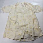 Tularosa Whitaker Button Front Dress in Faded Yellow Floral Photo 0