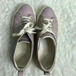 M. Gemi The Palestra Purple Leather Lace Up Sneakers Shoes Size 8.5 Photo 1