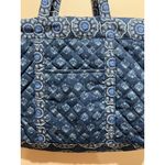 Medium Tote Shoulder/Bag ~ Zipper Closure ~ Blue Photo 1