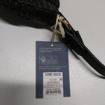 Universal Threads Universal Thread Woven Straw Half Moon Black Shoulder Bag Photo 4