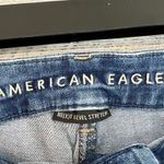 American Eagle  Dark Wash Distressed Stretchy Skinny Jeans Size 12 Photo 4