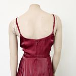 Torrid [] Red Liquid Look Taffeta Satin Fit & Flare Dress Pockets Sweetheart 14 Photo 4