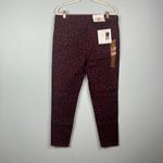 Sanctuary Social Standard by burgundy and black leopard print skinny pants Photo 6