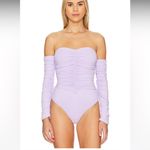 ASTR  the label Evianna Bodysuit in Lilac Photo 3