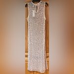 Urban Outfitters Outfitters Hunter Sheer Sequin Beaded High Leg Slit Midi Dress Size Small Photo 11
