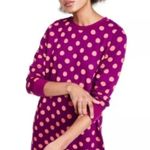 Victor Glemaud for Target Polka Dot Sweatshirt Tunic Dress Pink Photo 2