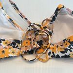 Kona Sol bikini top size medium bottom small floral keyhole hipster bottoms Photo 10
