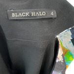 Black Halo Yara Cocktail Dress One Shoulder Colorful Abstract Print Size 4 Photo 11
