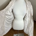 Lulus  Double Breasted Dress Size Small Beige Ronan Lace Mini‎ Cocktails Party Photo 5