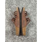 Birkenstock Granada Soft Footbed Strappy Slip on Sandal Brown Women's 6/6.5 37 Photo 6