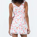 Princess Polly  Floral Mini Dress - White, Pink, Orange Photo 6