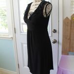 BCX 🔥REDUCED 🔥 Black Sexy V Neck Dress Prom Wedding Night Out Photo 3