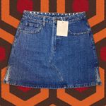 MINKPINK NWT  x MP|D Roller Studded Denim Skirt Photo 2